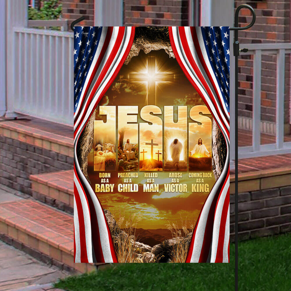 Jesus Flag Coming Back As A King