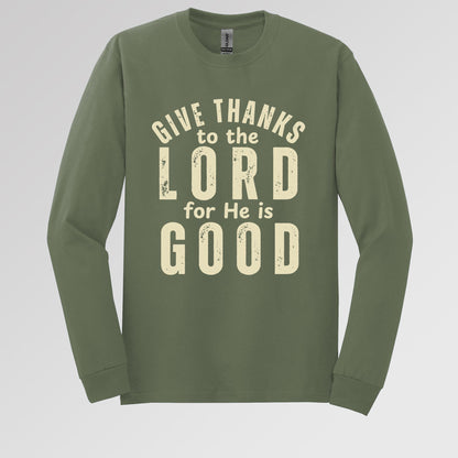 Give Thanks To The Lord For He Is Good 02