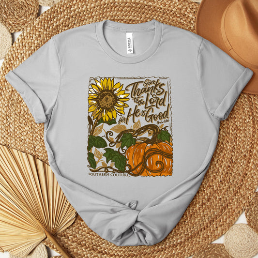 Give Thanks To The Lord For He Is Good Psalm 136 Premium T-shirt