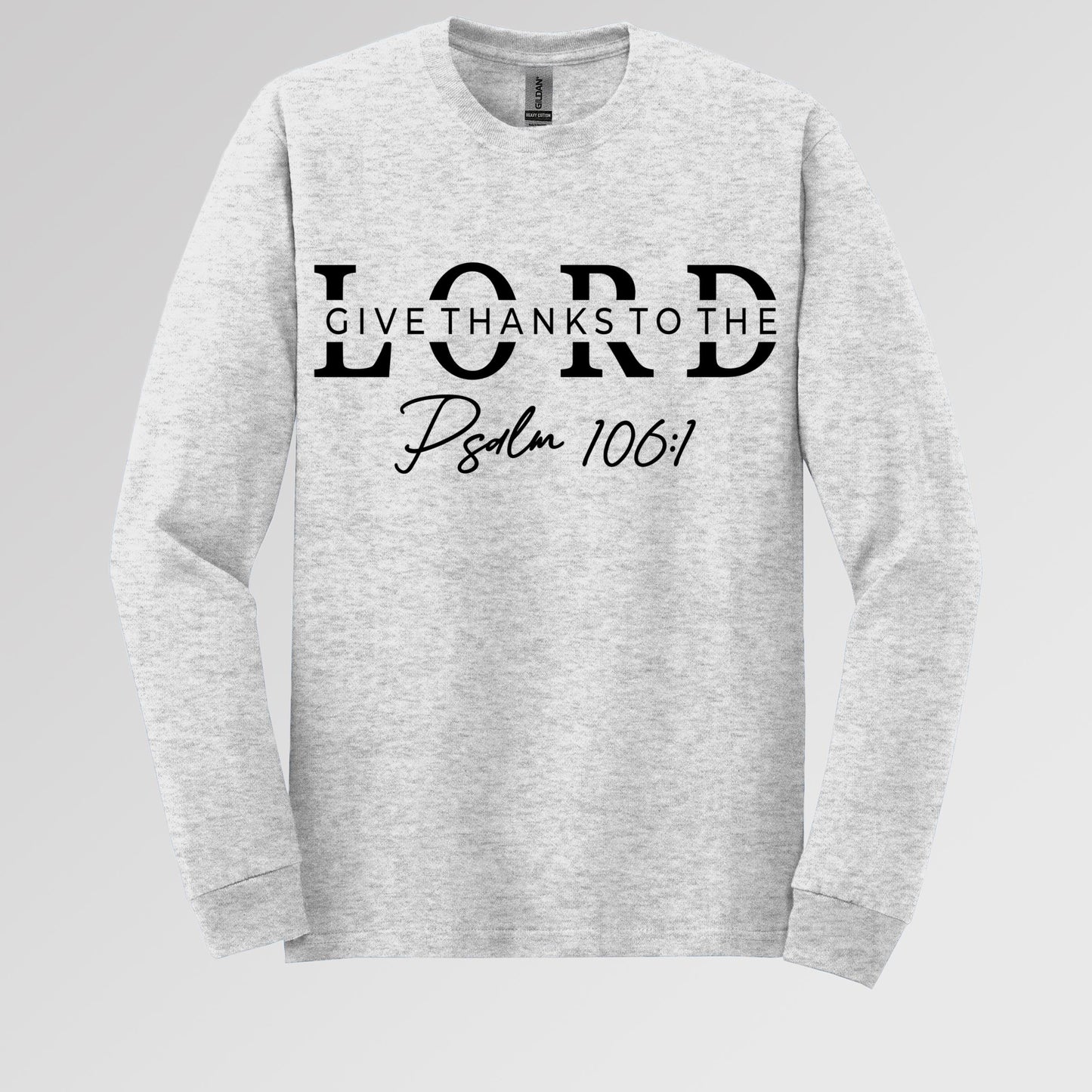 Give Thanks To The Lord Psalm 106.1 01