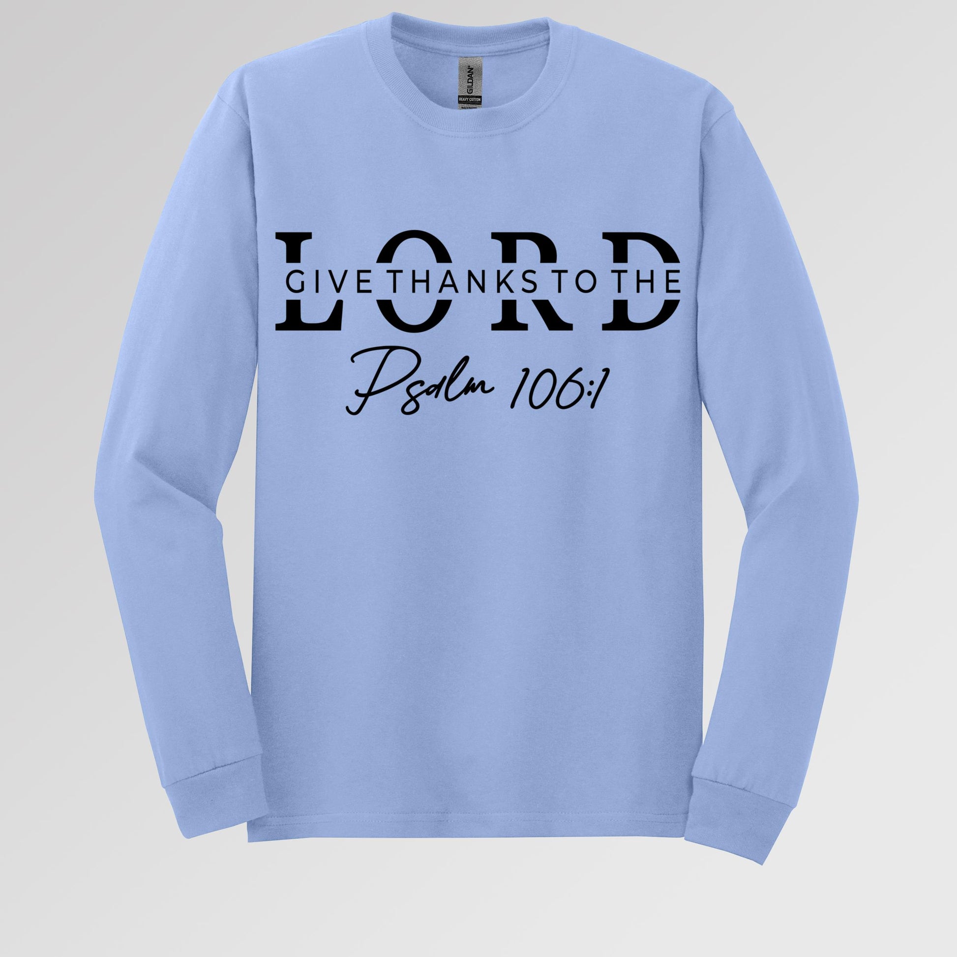 Give Thanks To The Lord Psalm 106.1 01