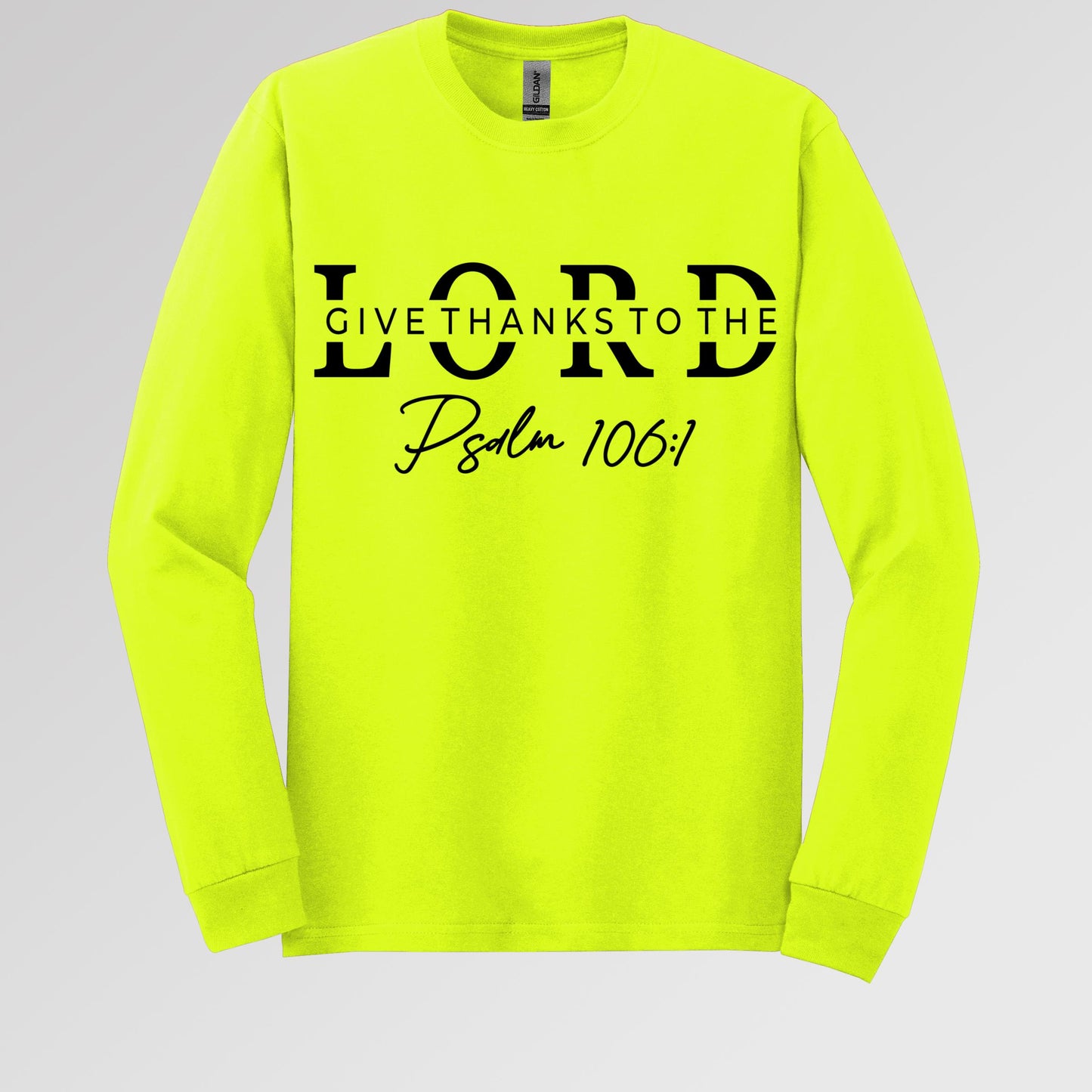 Give Thanks To The Lord Psalm 106.1 01