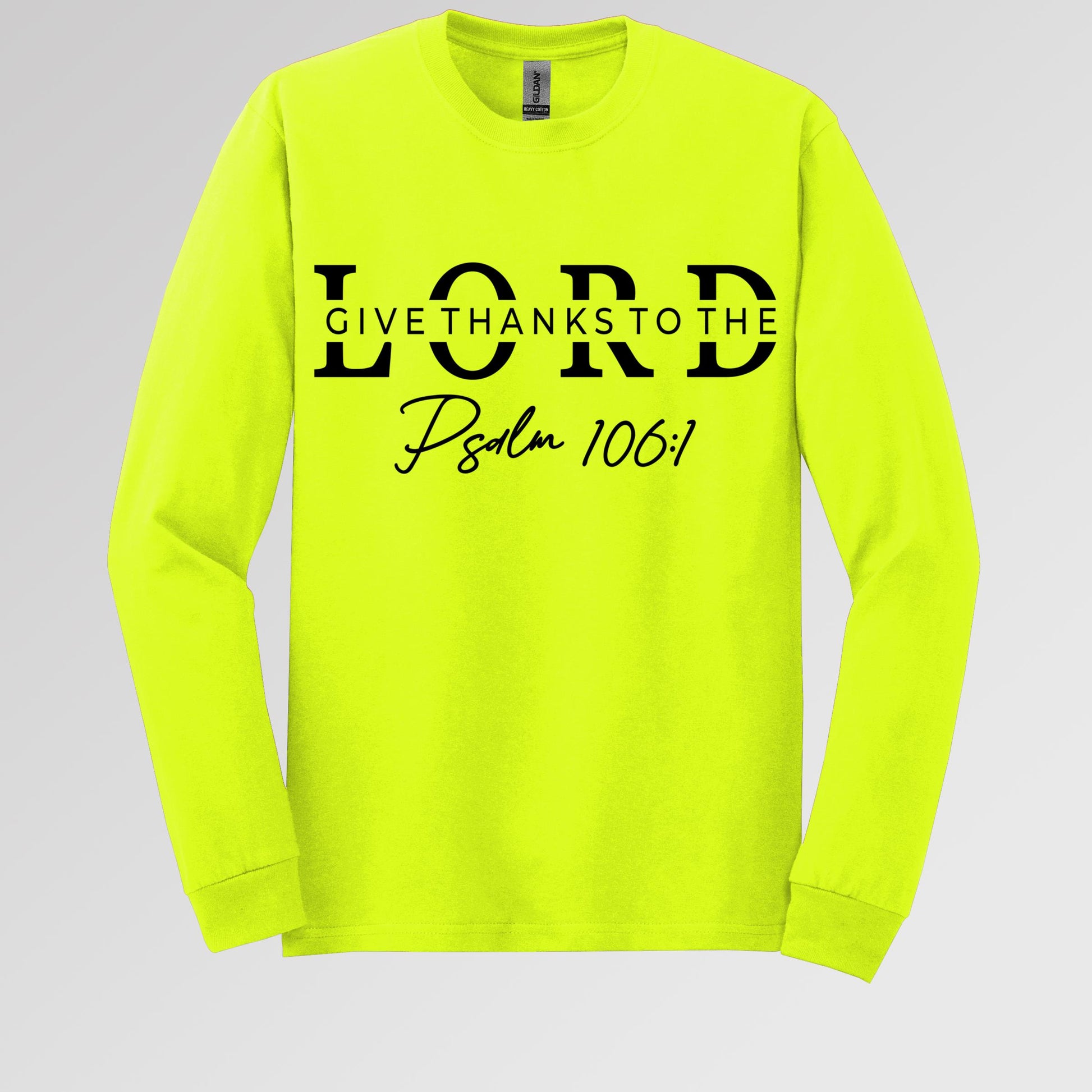 Give Thanks To The Lord Psalm 106.1 01