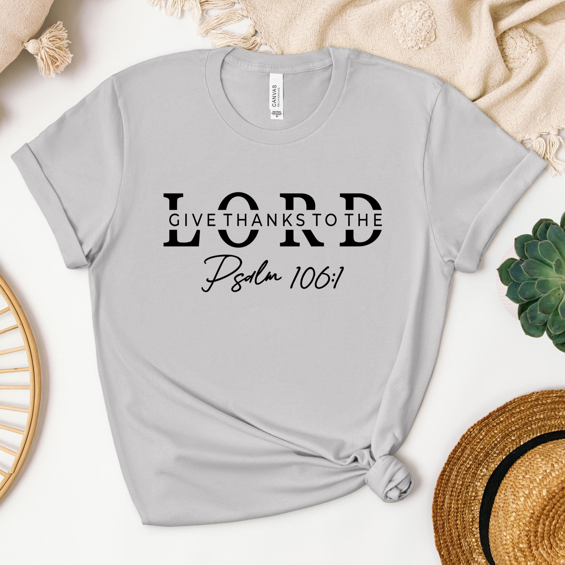 Give Thanks To The Lord Psalm 106.1 01