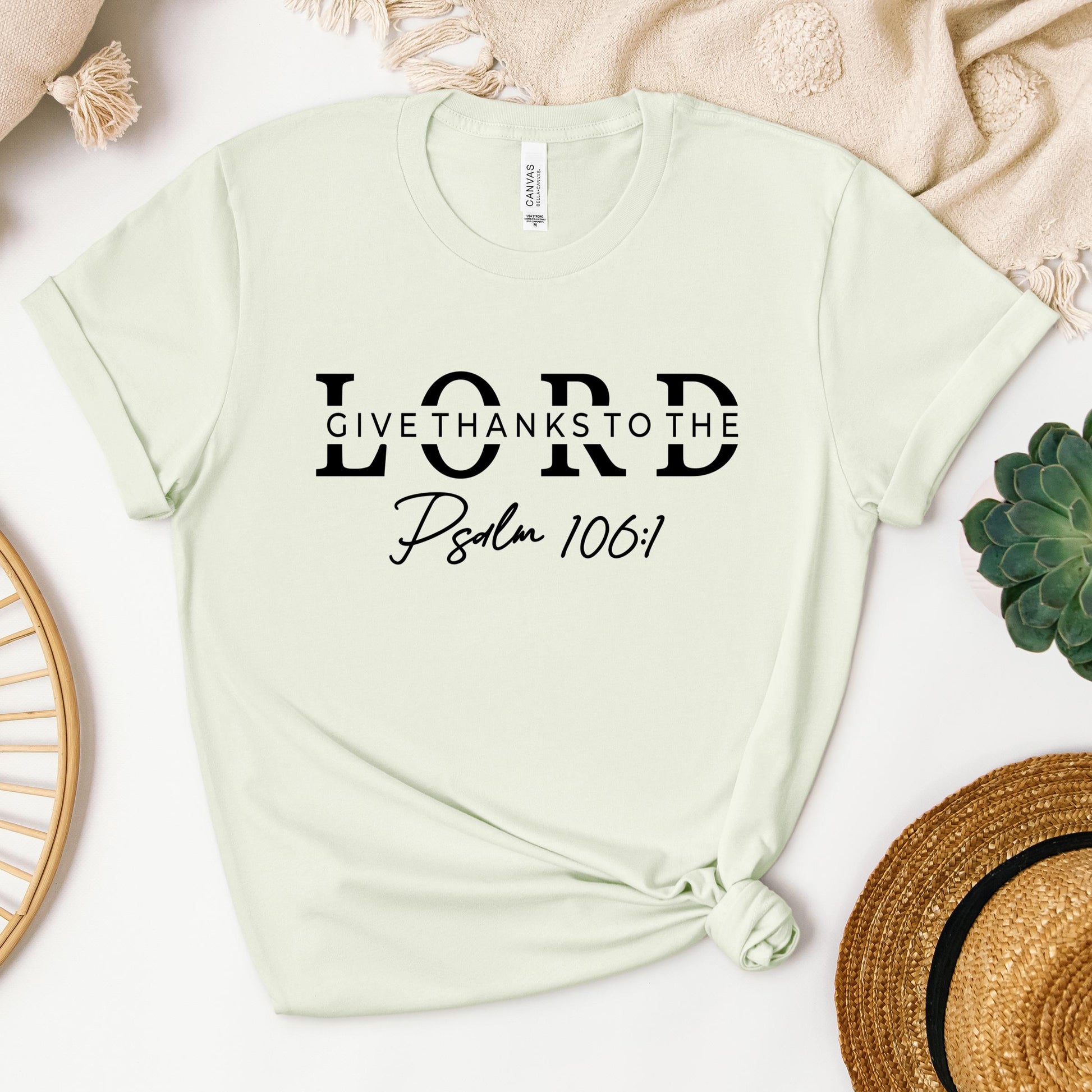 Give Thanks To The Lord Psalm 106.1 01