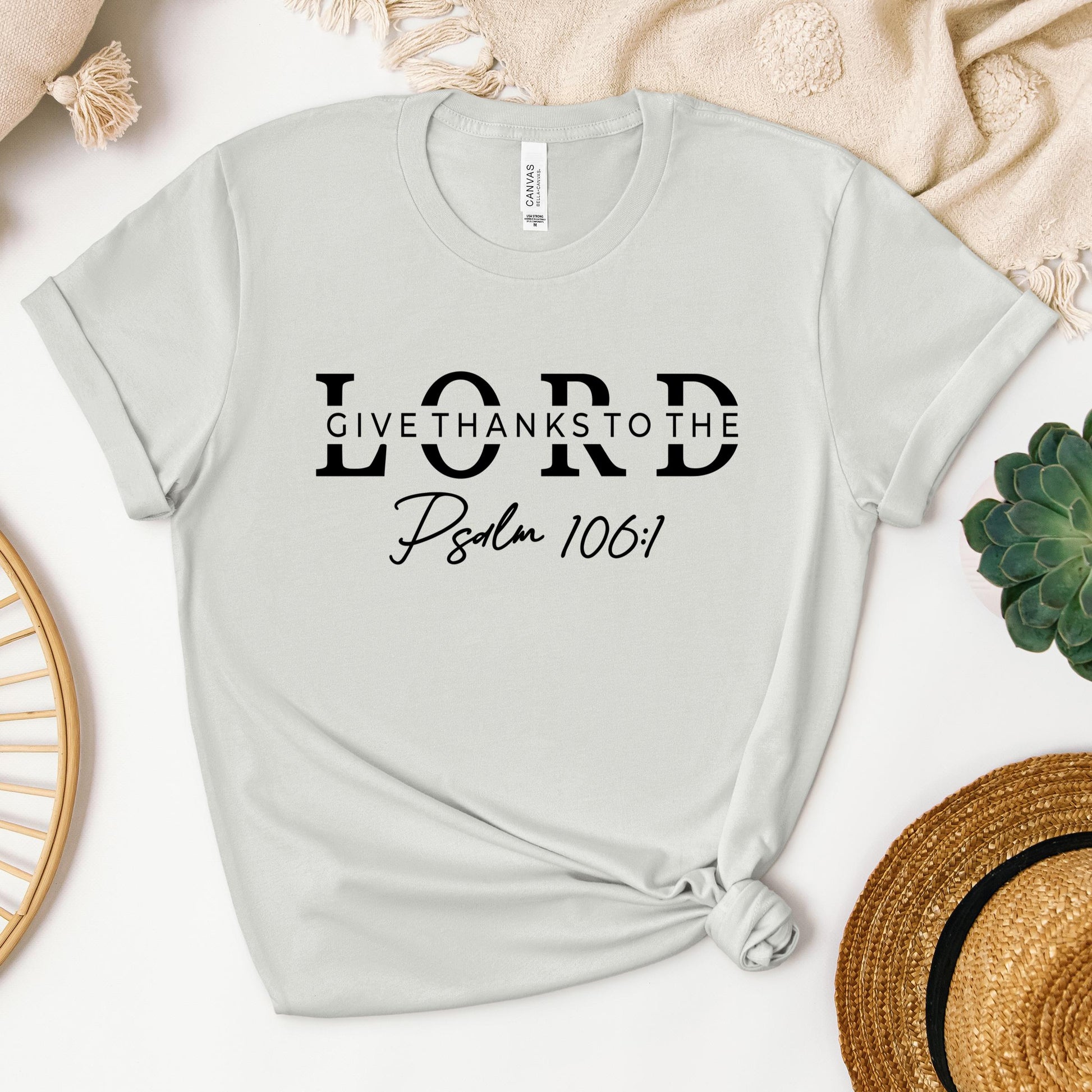 Give Thanks To The Lord Psalm 106.1 01