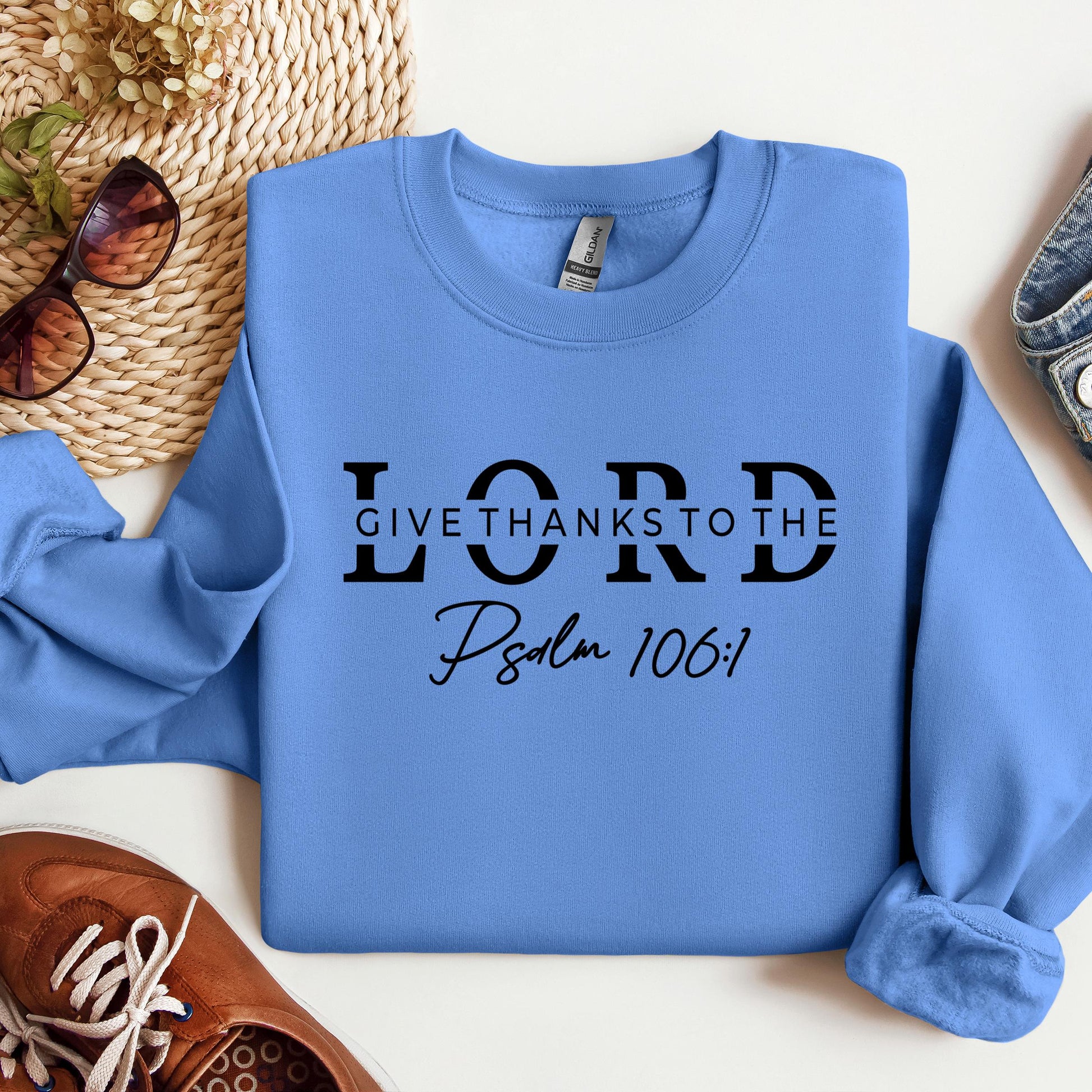 Give Thanks To The Lord Psalm 106.1 01