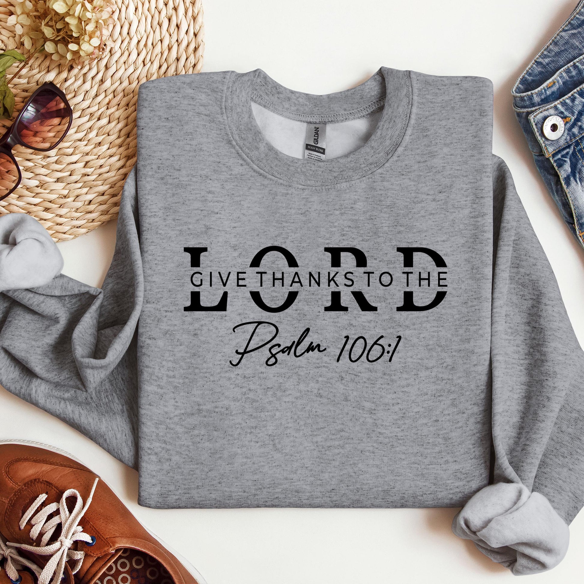 Give Thanks To The Lord Psalm 106.1 01