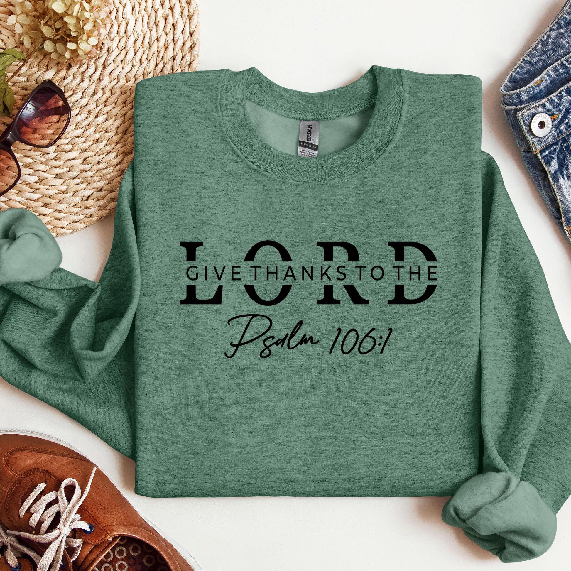 Give Thanks To The Lord Psalm 106.1 01