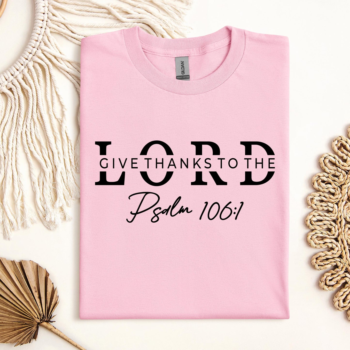 Give Thanks To The Lord Psalm 106.1 01