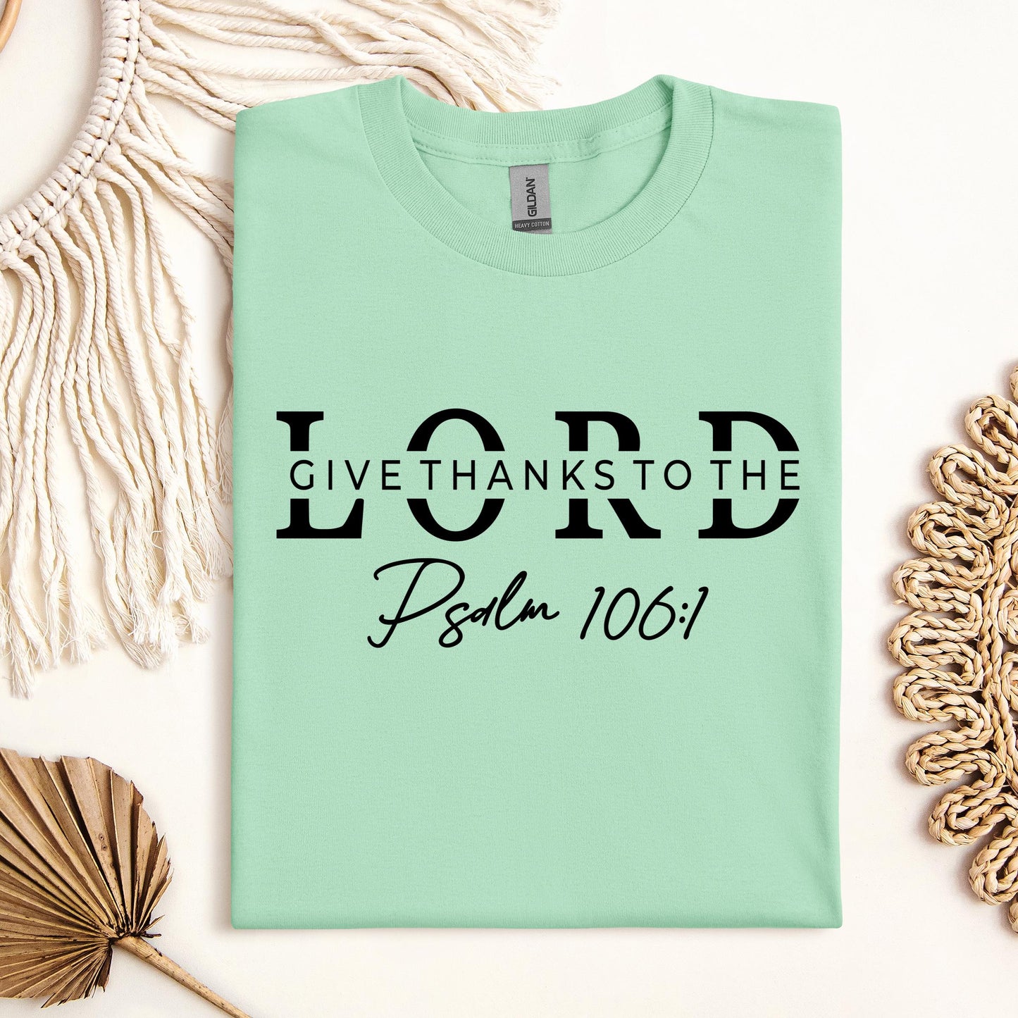 Give Thanks To The Lord Psalm 106.1 01