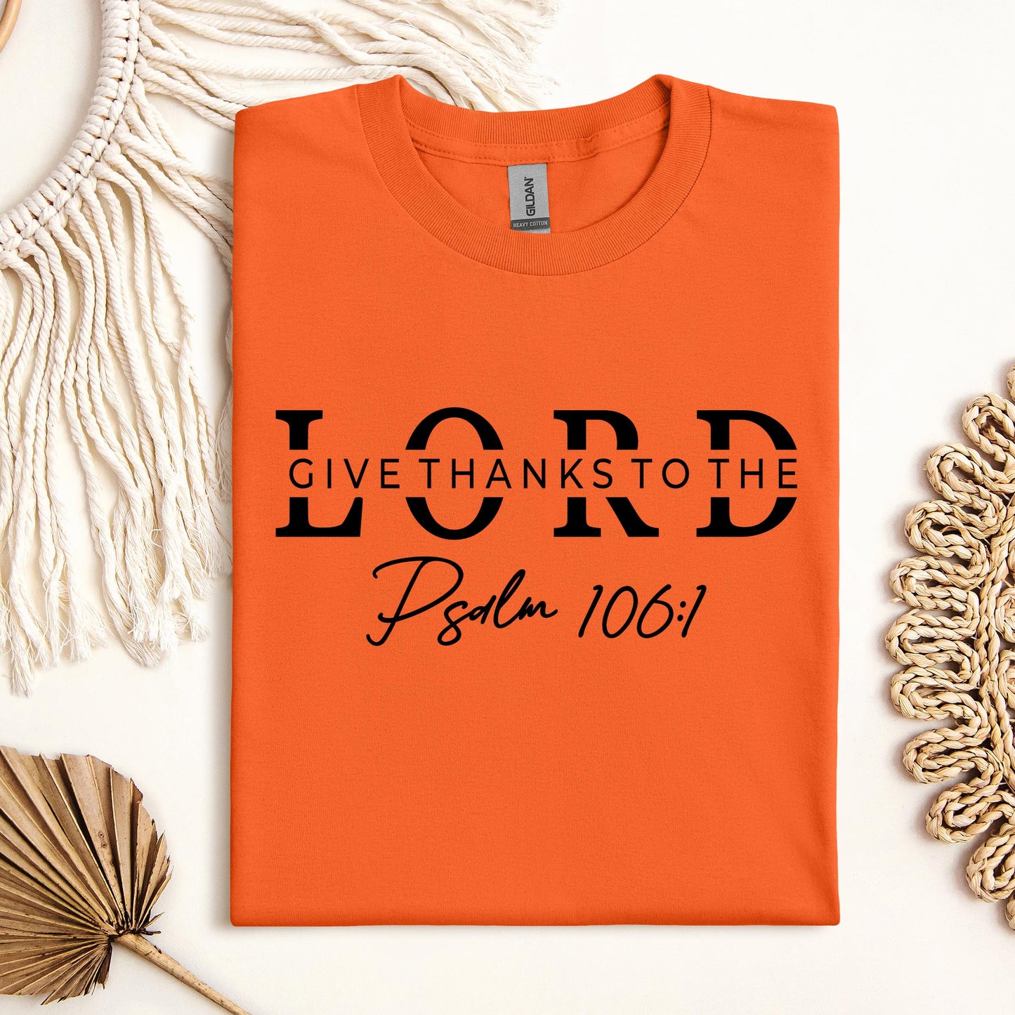 Give Thanks To The Lord Psalm 106.1 01