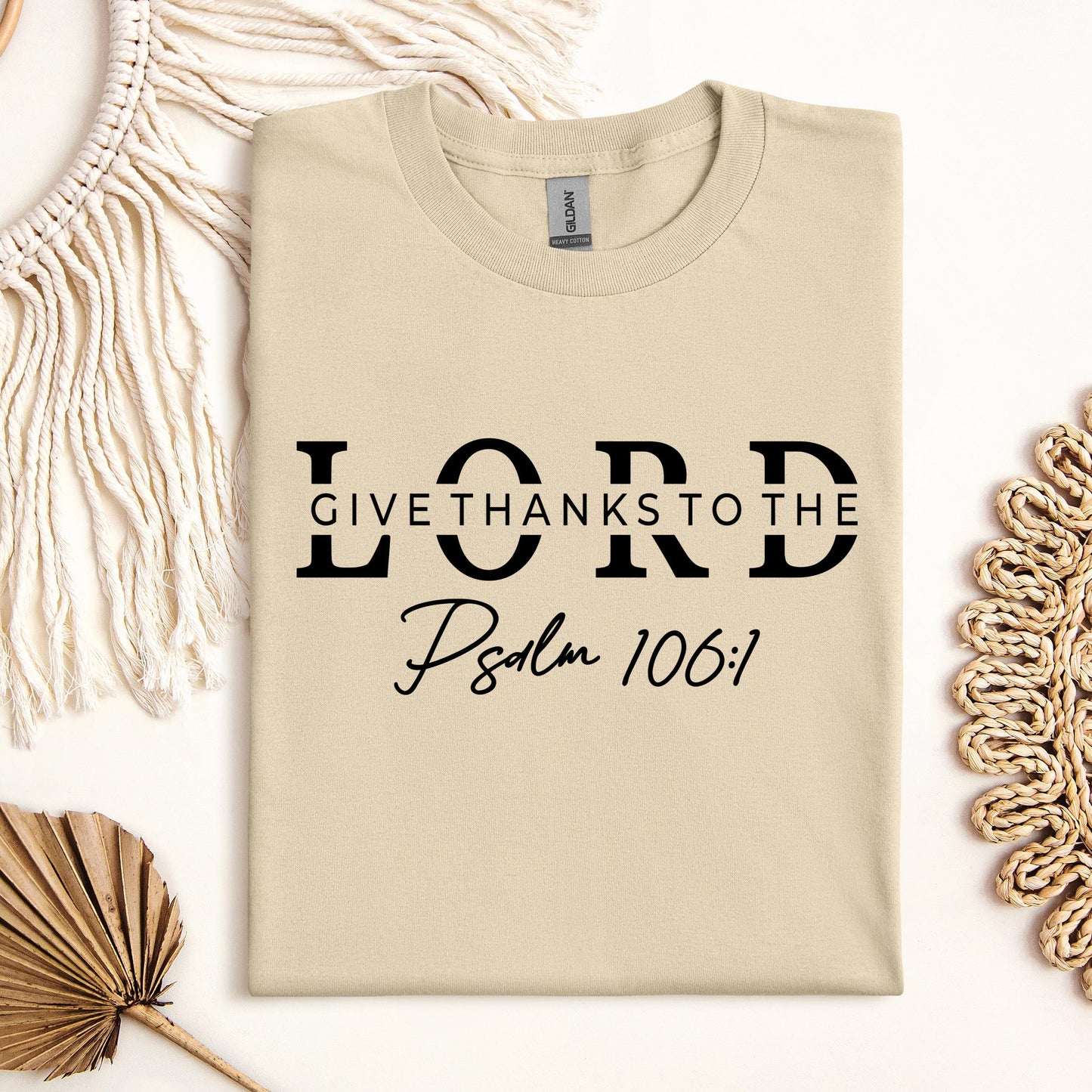 Give Thanks To The Lord Psalm 106.1 01