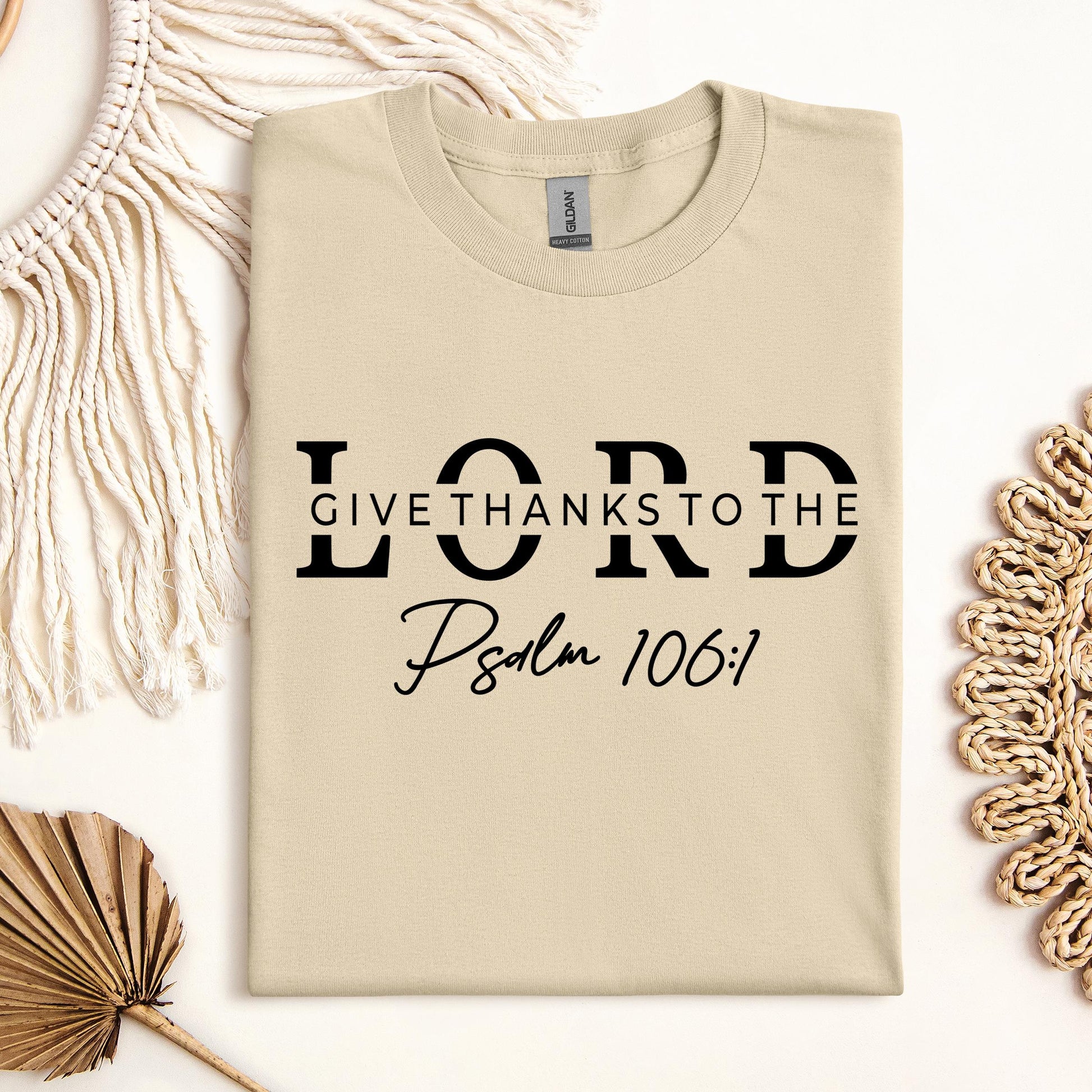 Give Thanks To The Lord Psalm 106.1 01