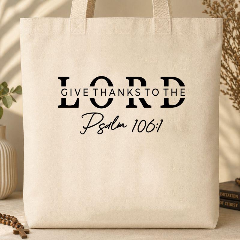 Give Thanks To The Lord Psalm 106.1 01