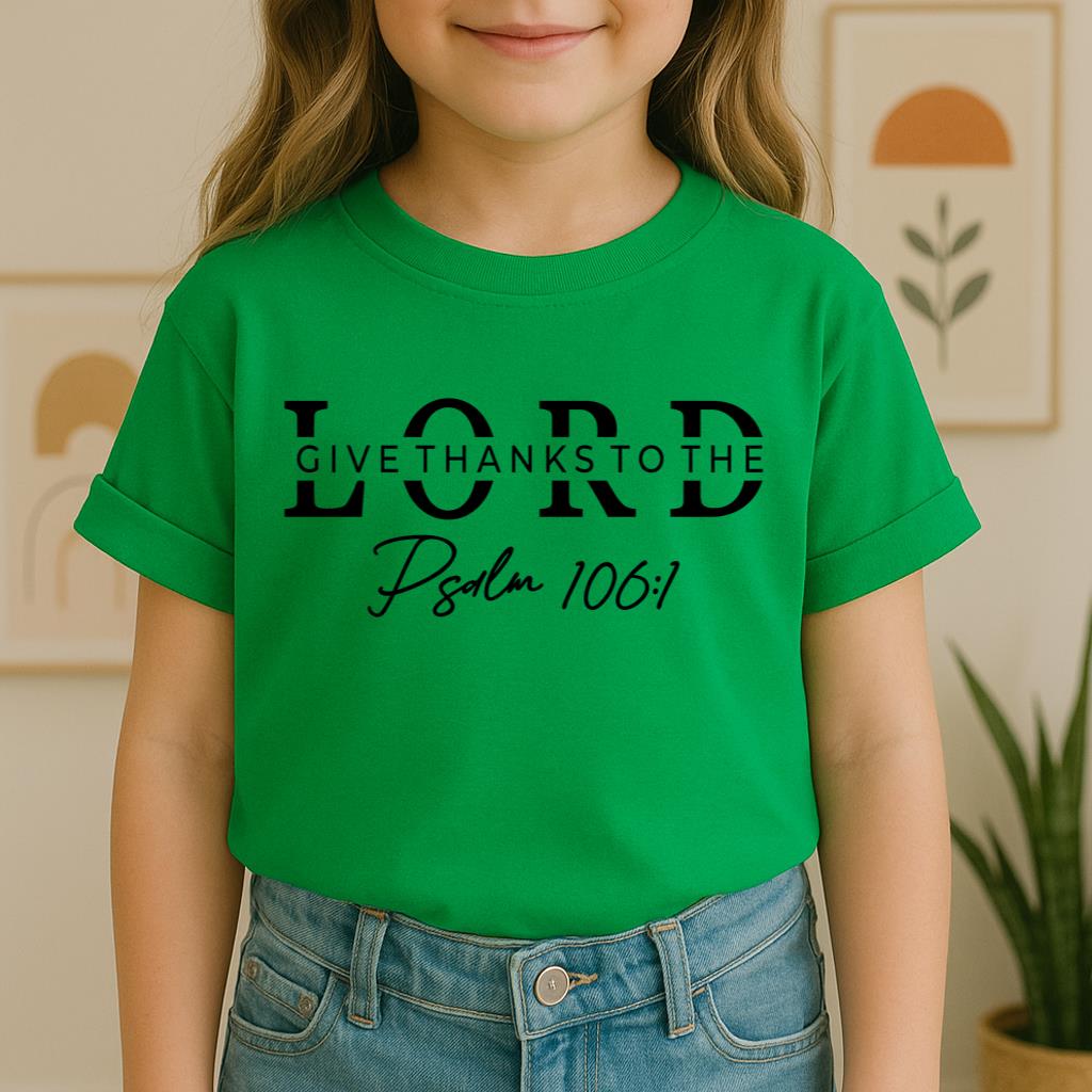 Give Thanks To The Lord Psalm 106.1 01