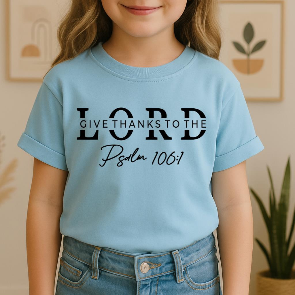 Give Thanks To The Lord Psalm 106.1 01