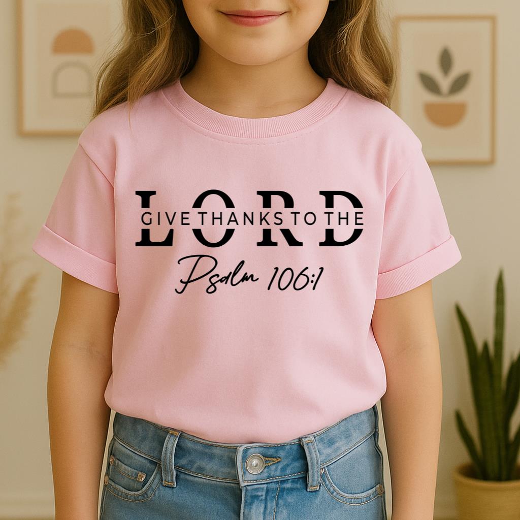 Give Thanks To The Lord Psalm 106.1 01