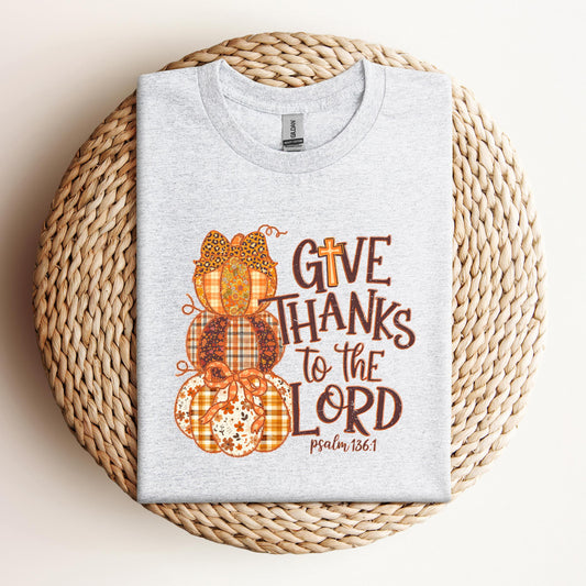 Give Thanks To The Lord Psalm 136.1 02