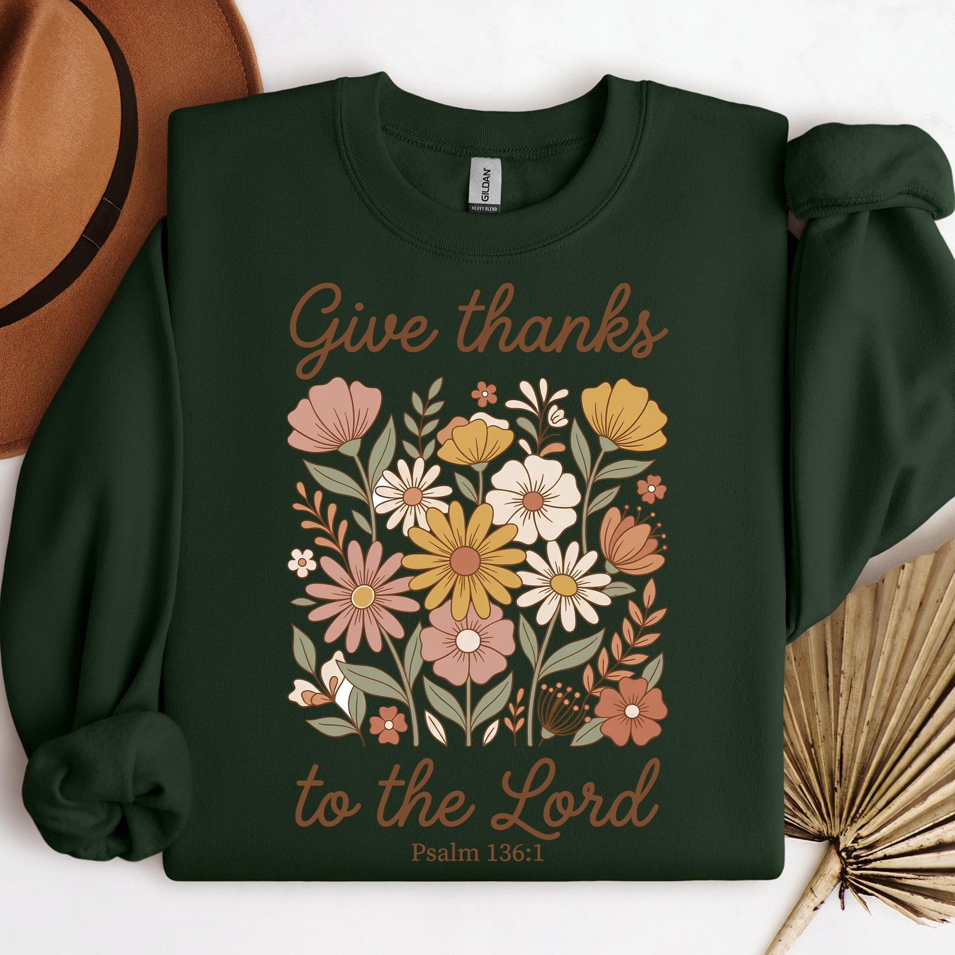 Give Thanks To The Lord Psalm 136.1 04