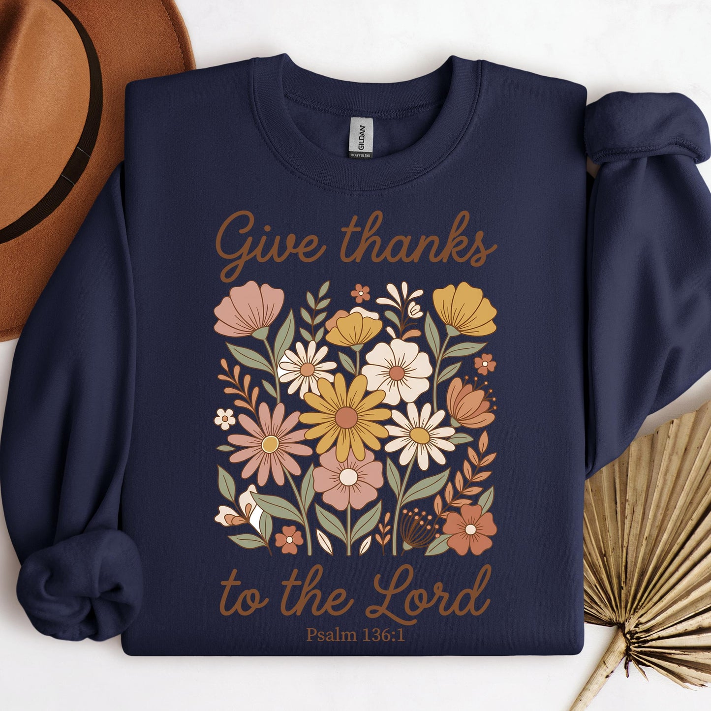 Give Thanks To The Lord Psalm 136.1 04