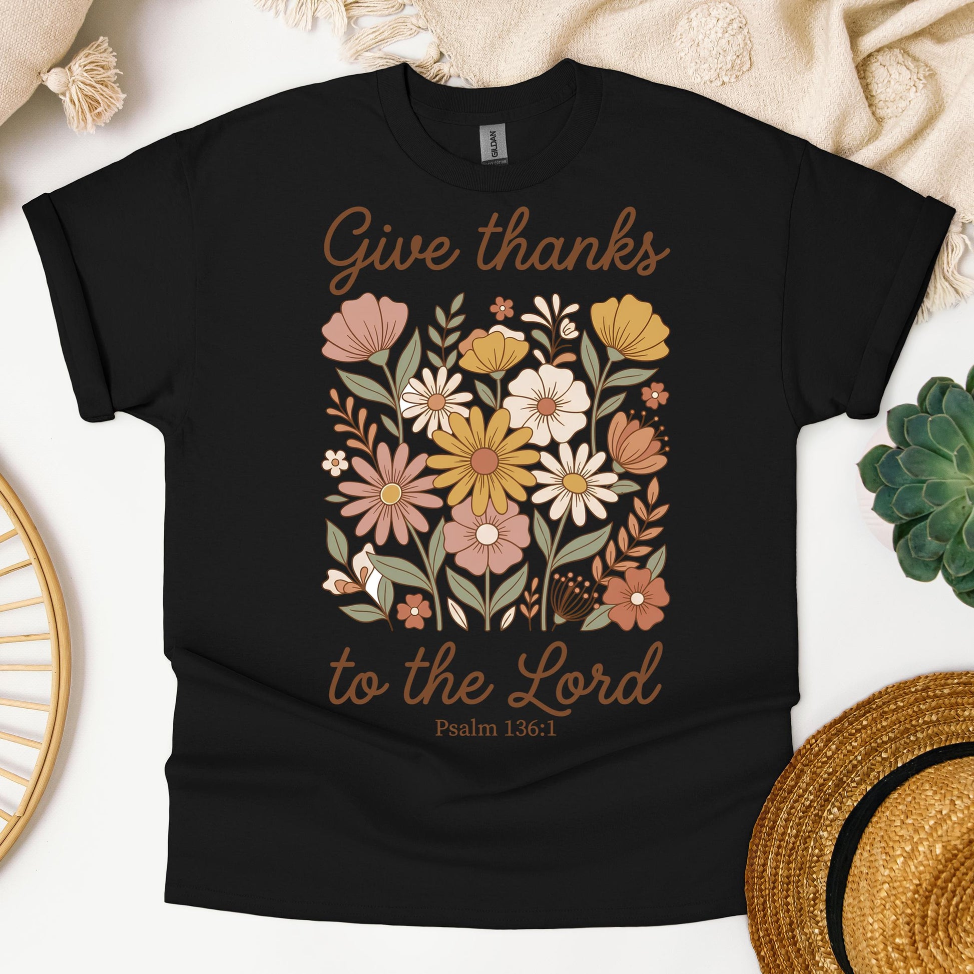Give Thanks To The Lord Psalm 136.1 04