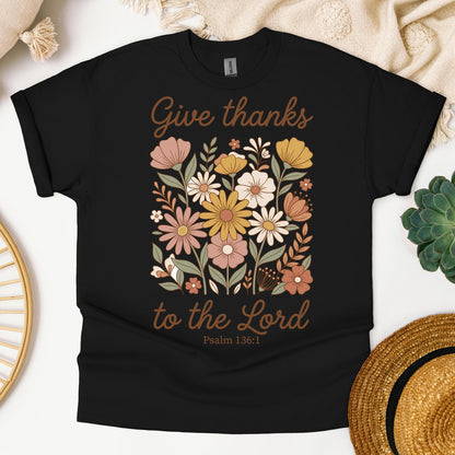 Give Thanks To The Lord Psalm 136.1 04