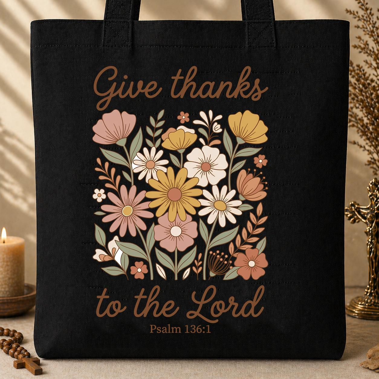 Give Thanks To The Lord Psalm 136.1 04