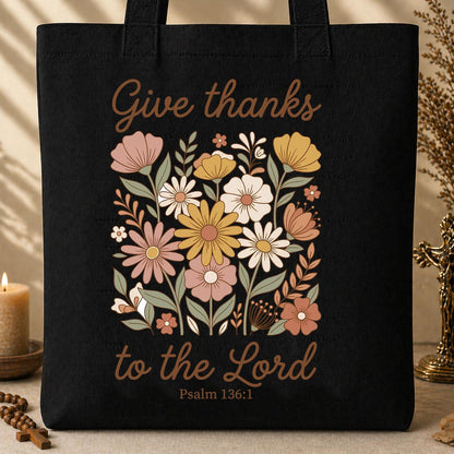 Give Thanks To The Lord Psalm 136.1 04