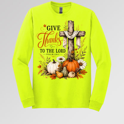 Give Thanks To The Lord Psalm 136.1 05