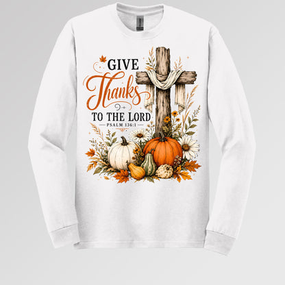 Give Thanks To The Lord Psalm 136.1 05