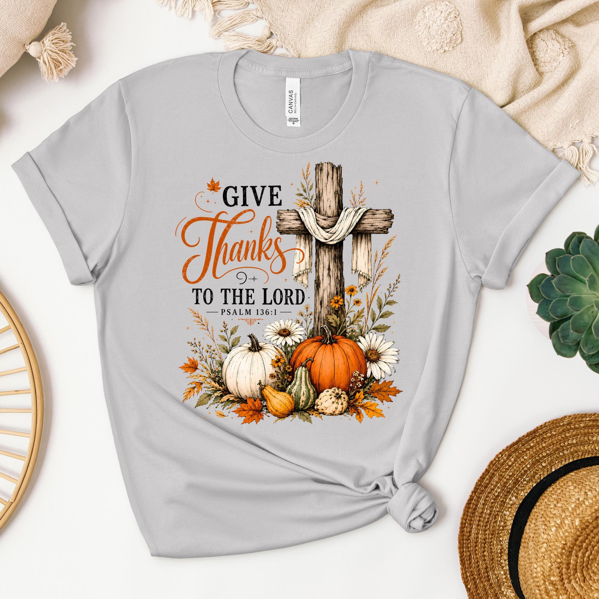 Give Thanks To The Lord Psalm 136.1 05
