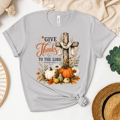 Give Thanks To The Lord Psalm 136.1 05