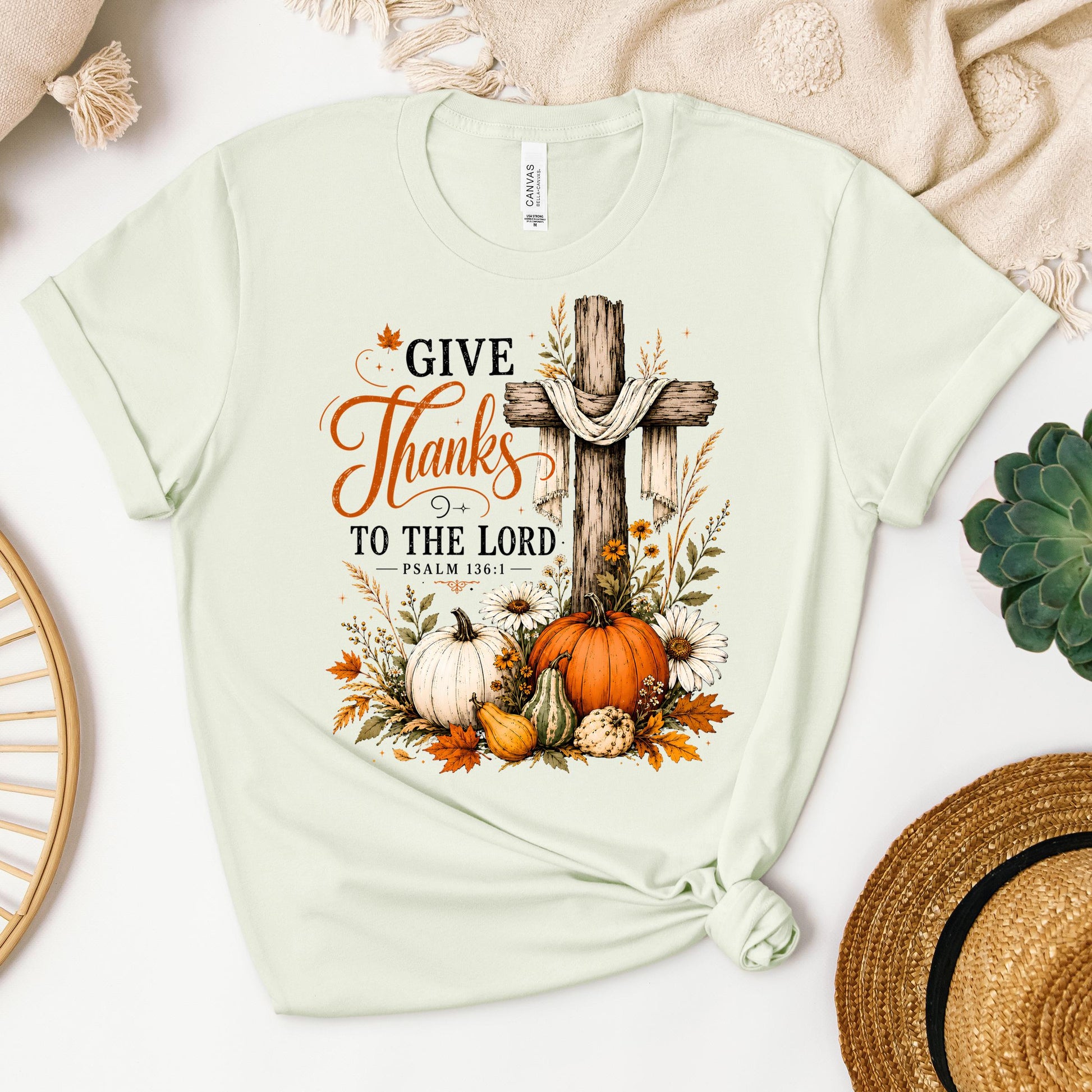 Give Thanks To The Lord Psalm 136.1 05