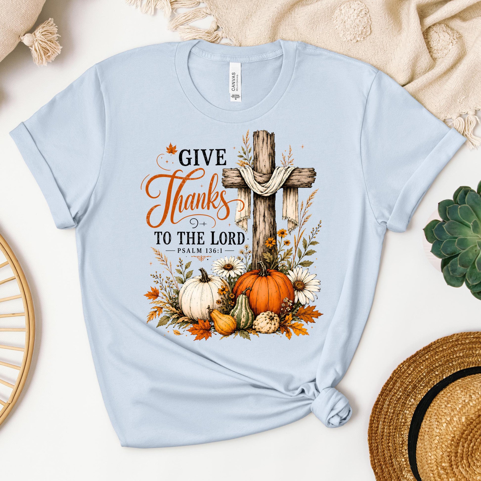 Give Thanks To The Lord Psalm 136.1 05