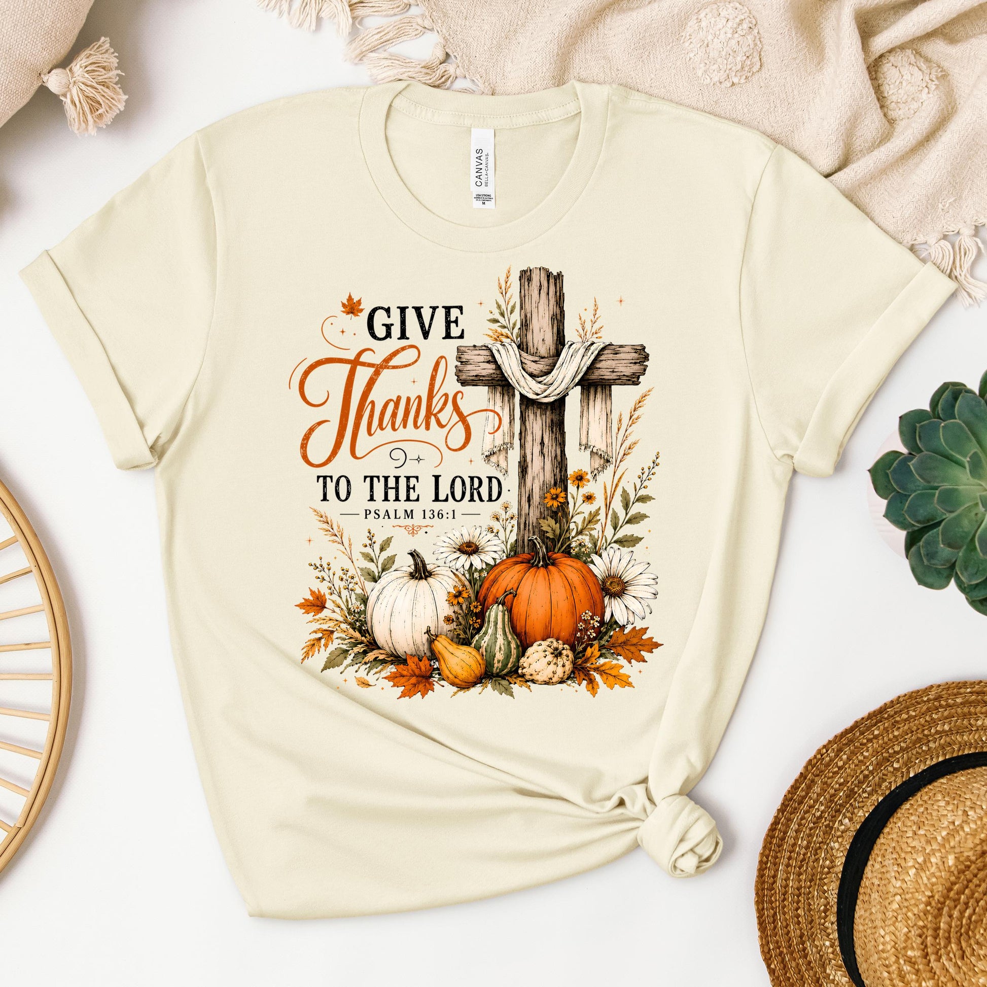 Give Thanks To The Lord Psalm 136.1 05
