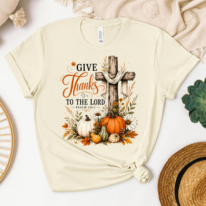 Give Thanks To The Lord Psalm 136.1 05