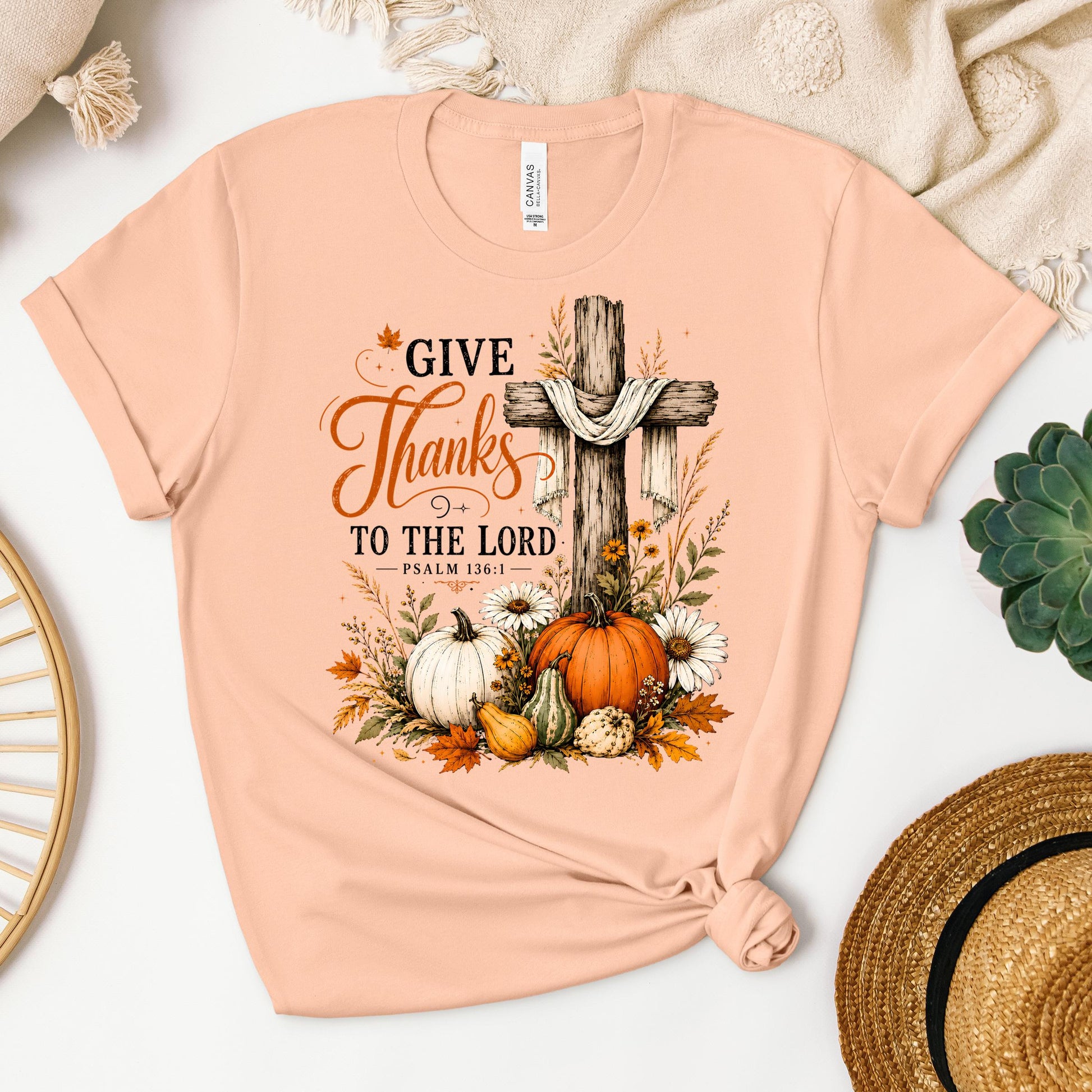 Give Thanks To The Lord Psalm 136.1 05