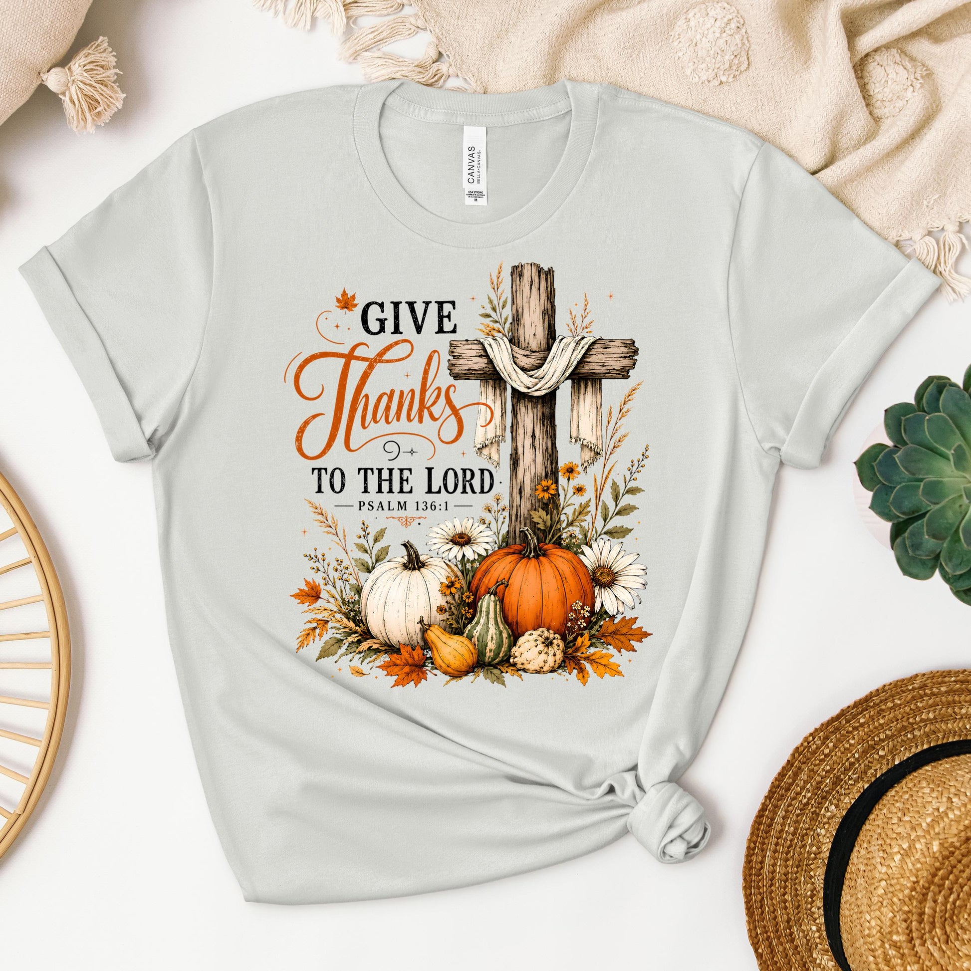 Give Thanks To The Lord Psalm 136.1 05
