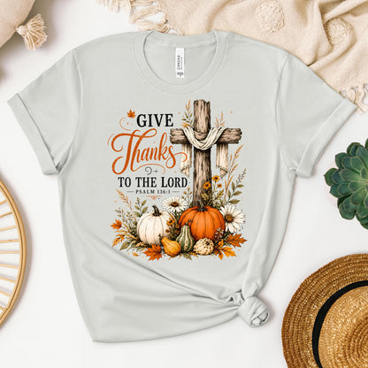 Give Thanks To The Lord Psalm 136.1 05