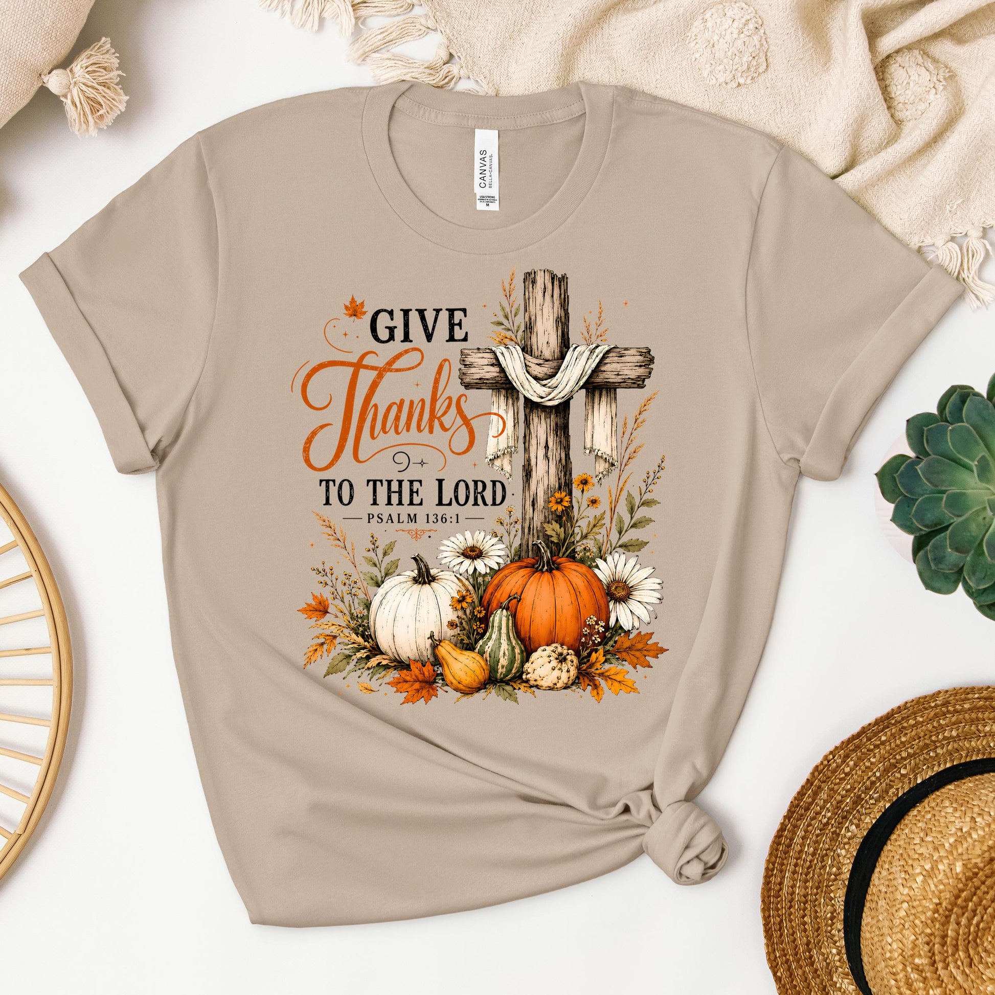 Give Thanks To The Lord Psalm 136.1 05