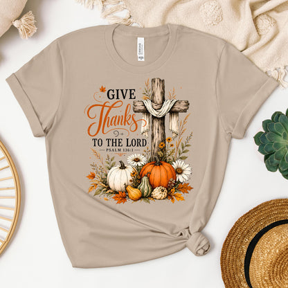 Give Thanks To The Lord Psalm 136.1 05