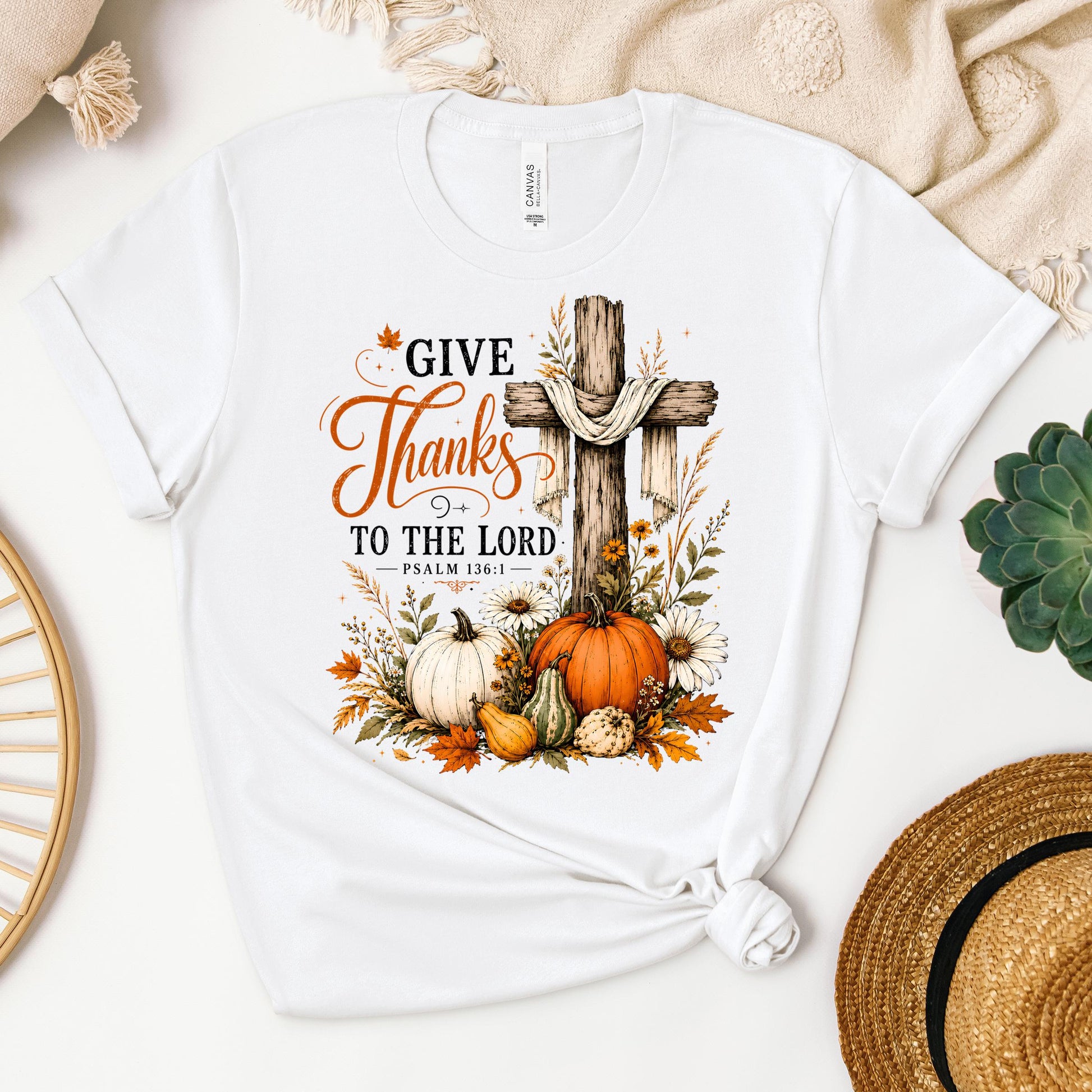 Give Thanks To The Lord Psalm 136.1 05