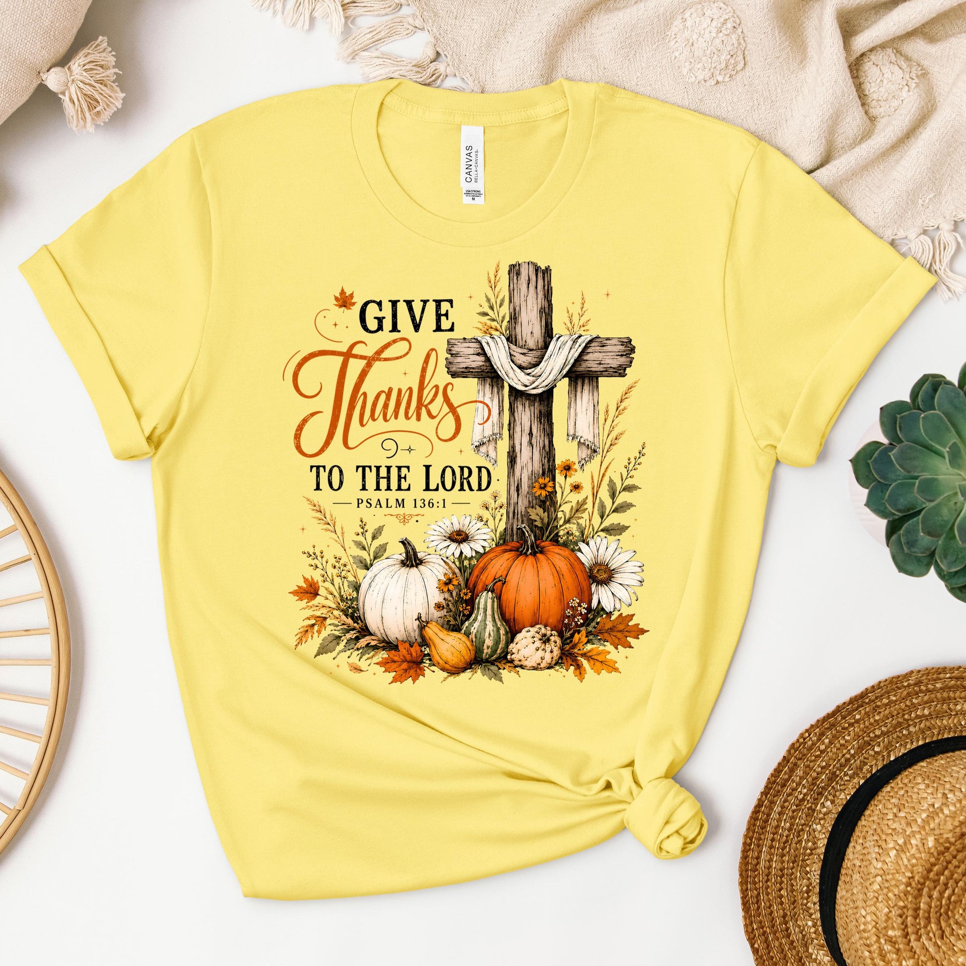 Give Thanks To The Lord Psalm 136.1 05