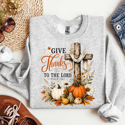 Give Thanks To The Lord Psalm 136.1 05