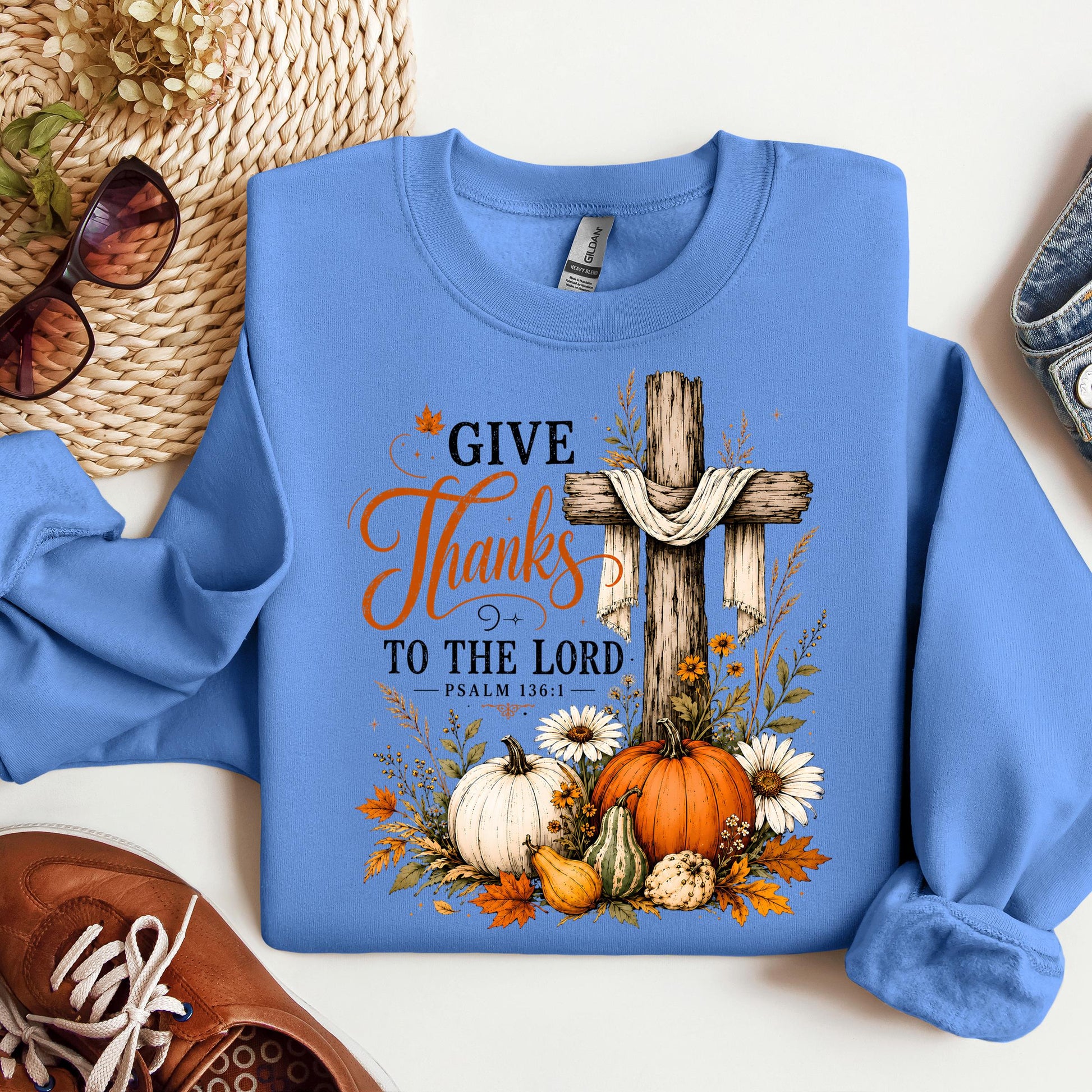 Give Thanks To The Lord Psalm 136.1 05