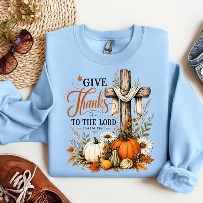 Give Thanks To The Lord Psalm 136.1 05