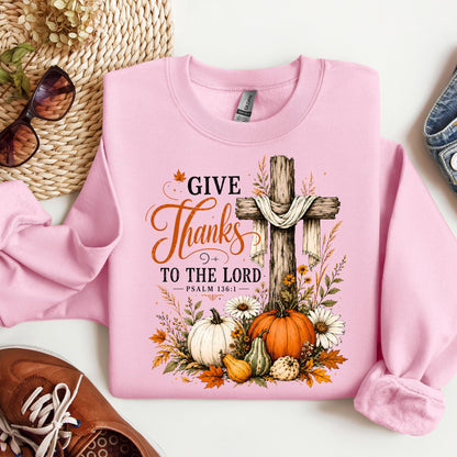 Give Thanks To The Lord Psalm 136.1 05