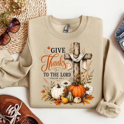 Give Thanks To The Lord Psalm 136.1 05