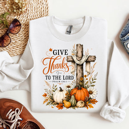 Give Thanks To The Lord Psalm 136.1 05